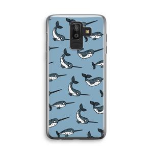 Narwhal: Samsung Galaxy J8 (2018) Transparant Hoesje