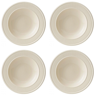 Wedgwood Pastabord Edme ø 25 cm - 4 stuks