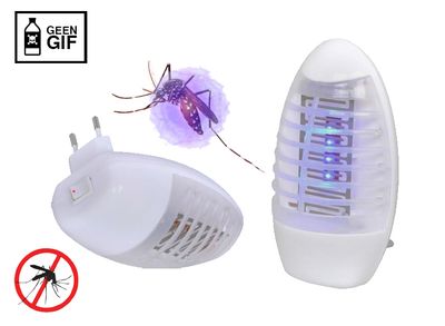 Deluxa mini muggenval - Muggenlamp - 2 stuks