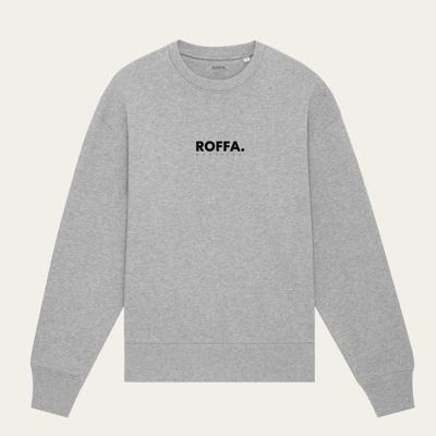 ROFFA. heavy sweater oversized - groot - 100% organisch katoen