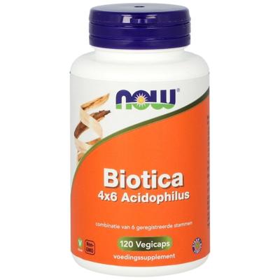 Biotica 4 x 6 acidophilus 120 Vegetarische capsules Biotica 4 x 6 acidophilus 120 Vegetarische capsules
