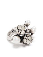 Shaun Leane bague Cherry Blossom ornée de diamants - Argent