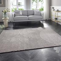Vloerkleed Panglao - Grijs maat: 170x120cm - materiaal: Polypropyleen - Dekbed-Discounter.nl