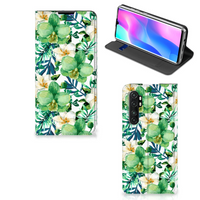 Xiaomi Mi Note 10 Lite Smart Cover Orchidee Groen - thumbnail