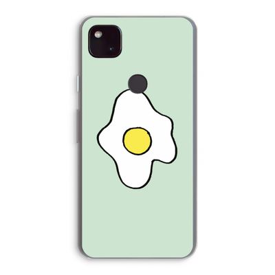 Spiegelei: Google Pixel 4a 5G Transparant Hoesje