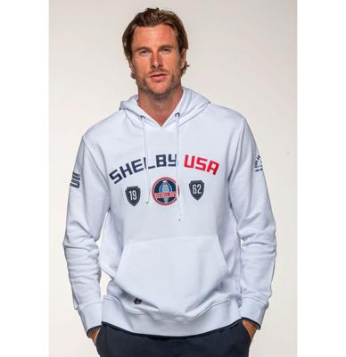 Carroll Shelby 'Mustang' Sweater White-3XL