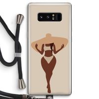 Let's get salty: Samsung Galaxy Note 8 Transparant Hoesje met koord