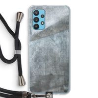 Grey Stone: Samsung Galaxy A32 4G Transparant Hoesje met koord