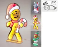 Kerstverlichting Infinity Light Kerstfiguur Assorti 1st