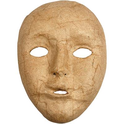 Creativ Company Volledig masker, h: 17,5 cm, b: 12,5 cm, 1 stuk