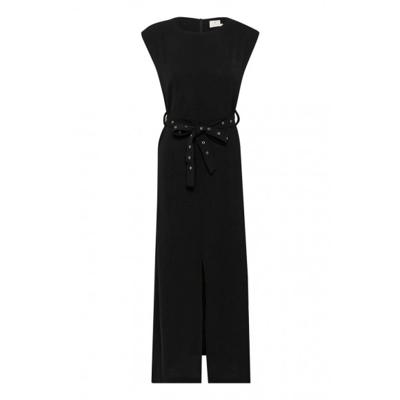 Kaffe - Zwart | unisex | Jurk | Zwart | 44 | regular | Kamst mode