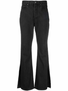 AMBUSH jean bootcut à taille mi-haute - Noir