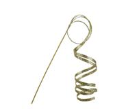 Spray polyester 106 cm goud