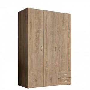 Kledingkast Baarlo - Hout - Eiken|Hout - Naturel - MDF