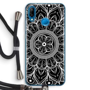 Roses Are Red: Huawei P20 Lite Transparant Hoesje met koord