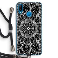 Roses Are Red: Huawei P20 Lite Transparant Hoesje met koord