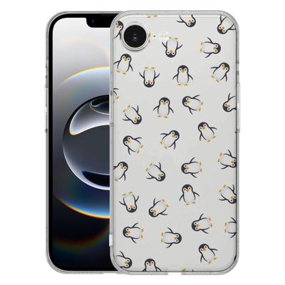 TPU Hoesje iPhone 16e - Pinguïn Backcover TPU Hoesje iPhone 16e - Pinguïn Backcover