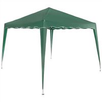 Partytent Paviljoen 3x3, Capri groen, opvouwbaar