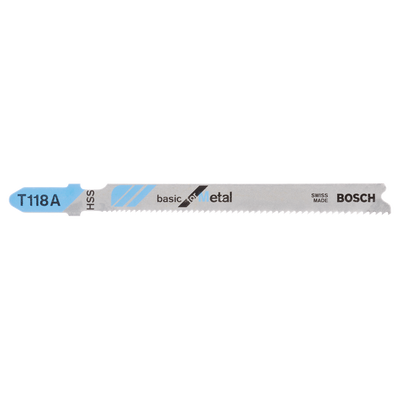 Bosch Accessoires Decoupeerzaagblad T 118 A Basic for Metal 100st - 2608631964