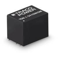 TracoPower TDN 1-1212WISM DC/DC-converter, print 12 V/DC +12 V/DC 90 mA 1 W Aantal uitgangen: 1 x Inhoud 1 stuk(s) - thumbnail