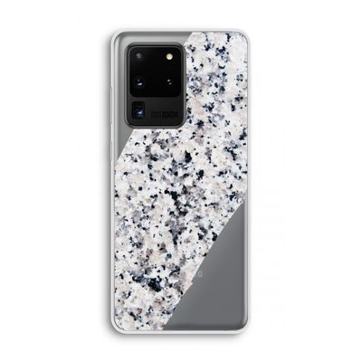 Gespikkelde marmer: Samsung Galaxy S20 Ultra Transparant Hoesje