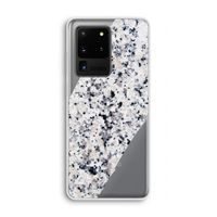 Gespikkelde marmer: Samsung Galaxy S20 Ultra Transparant Hoesje