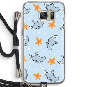 Manta: Samsung Galaxy S7 Transparant Hoesje met koord