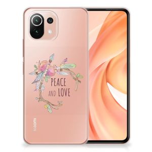 Xiaomi Mi 11 Lite | 11 Lite 5G NE Telefoonhoesje met Naam Boho Text