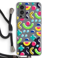 8-bit N°1: OnePlus Nord 2 5G Transparant Hoesje met koord 8-bit N°1: OnePlus Nord 2 5G Transparant Hoesje met koord