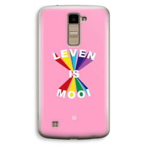 Het Leven Is Mooi: LG K10 (2016) Transparant Hoesje