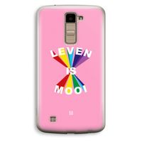 Het Leven Is Mooi: LG K10 (2016) Transparant Hoesje