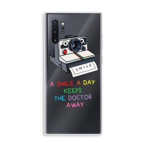 Smile: Samsung Galaxy Note 10 Plus Transparant Hoesje