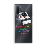 Smile: Samsung Galaxy Note 10 Plus Transparant Hoesje