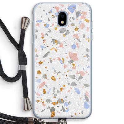Terrazzo N°8: Samsung Galaxy J5 (2017) Transparant Hoesje met koord