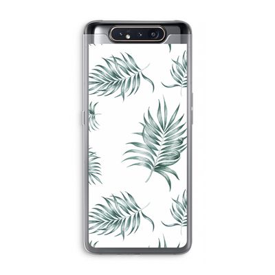 Simple leaves: Samsung Galaxy A80 Transparant Hoesje