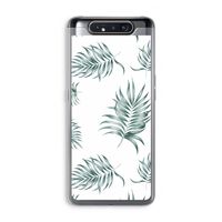 Simple leaves: Samsung Galaxy A80 Transparant Hoesje
