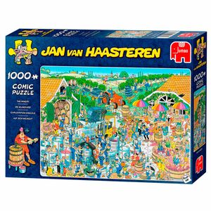Jan Van Haasteren legpuzzel - de wijnmakerij, 1000st.
