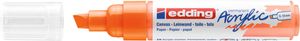 Acrylmarker edding e-5000 breed neon oranje