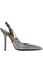 Versace escarpins Safety Pin 120 mm - Argent - thumbnail