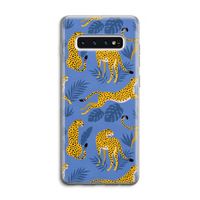 Luipaard: Samsung Galaxy S10 4G Transparant Hoesje Luipaard: Samsung Galaxy S10 4G Transparant Hoesje