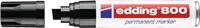 Edding Permanentmarker | zwart | streepbreedte 4-12 mm spitse punt | 5 stuks - 4-800001 4-800001