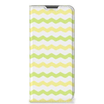 Nokia G50 | Hoesje met Magneet | Waves Yellow