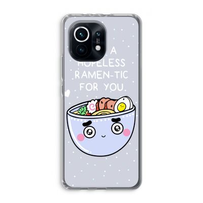 I'm A Hopeless Ramen-Tic For You: Xiaomi Mi 11 Transparant Hoesje
