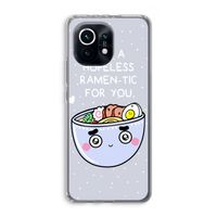 I'm A Hopeless Ramen-Tic For You: Xiaomi Mi 11 Transparant Hoesje