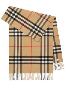 Burberry écharpe en cachemire à motif Nova Check - Tons neutres