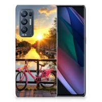 OPPO Find X3 Neo | Silliconen Back Cover | Amsterdamse Grachten