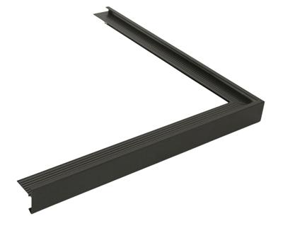 Aluminium Buitenhoek Antracietgrijs, RAL7016 45 x 45 x 500 mm STRUCTUURLAK