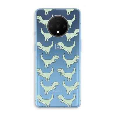 Dinos: OnePlus 7T Transparant Hoesje