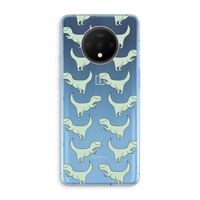 Dinos: OnePlus 7T Transparant Hoesje Dinos: OnePlus 7T Transparant Hoesje