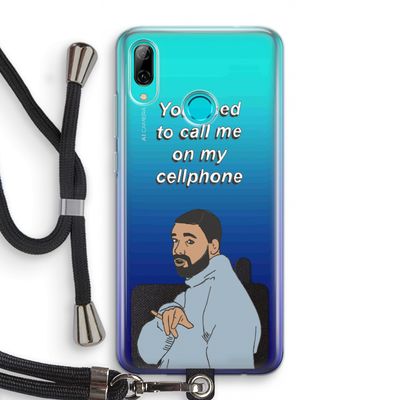 Hotline bling: Huawei P Smart (2019) Transparant Hoesje met koord